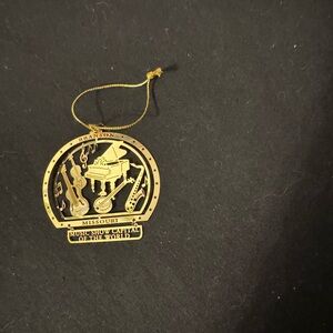 Gold Branson Missouri  Branson Ornament
